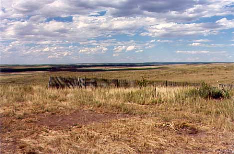 （パイクスピークとパイク国有林）コロラド州はグレートプレーンと言われる広大な草原が広がっています