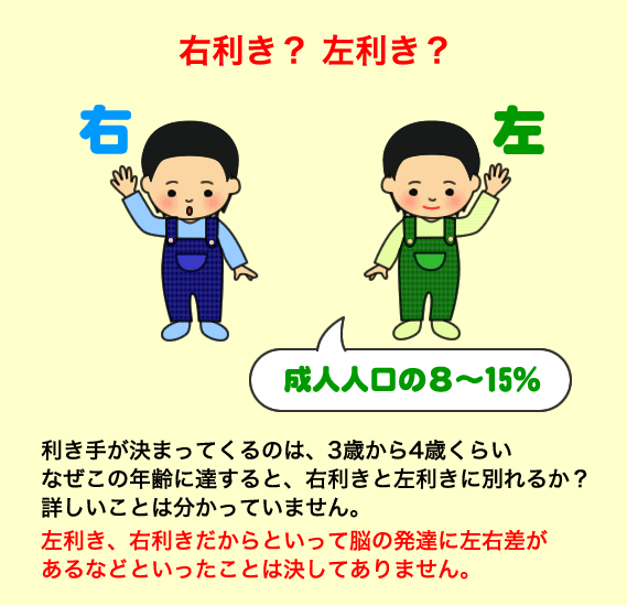 右利き？左利き？