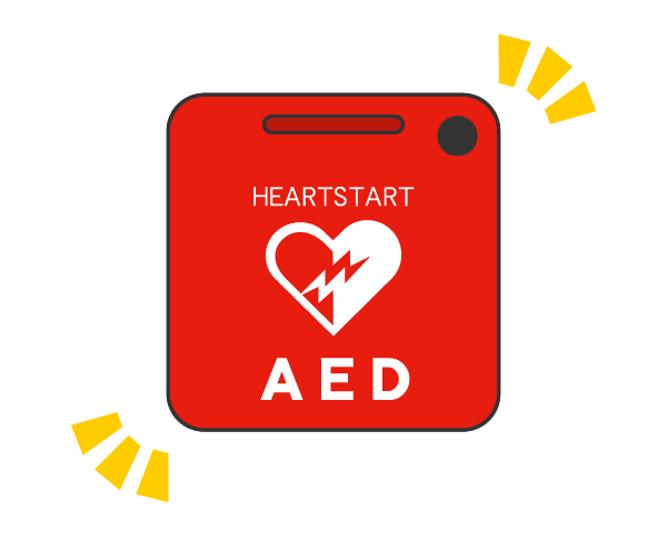 心臓しんとう AED