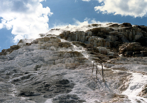 （イエローストーン国立公園 part2）Mammoth Hot Springs